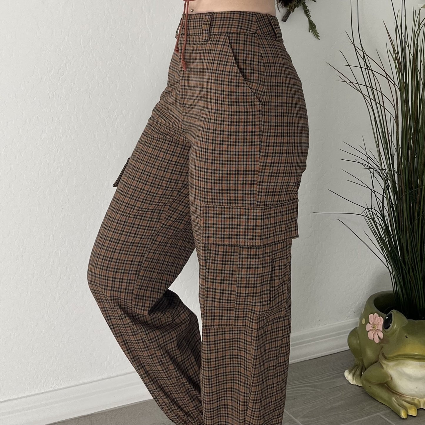 Plaid Joggers