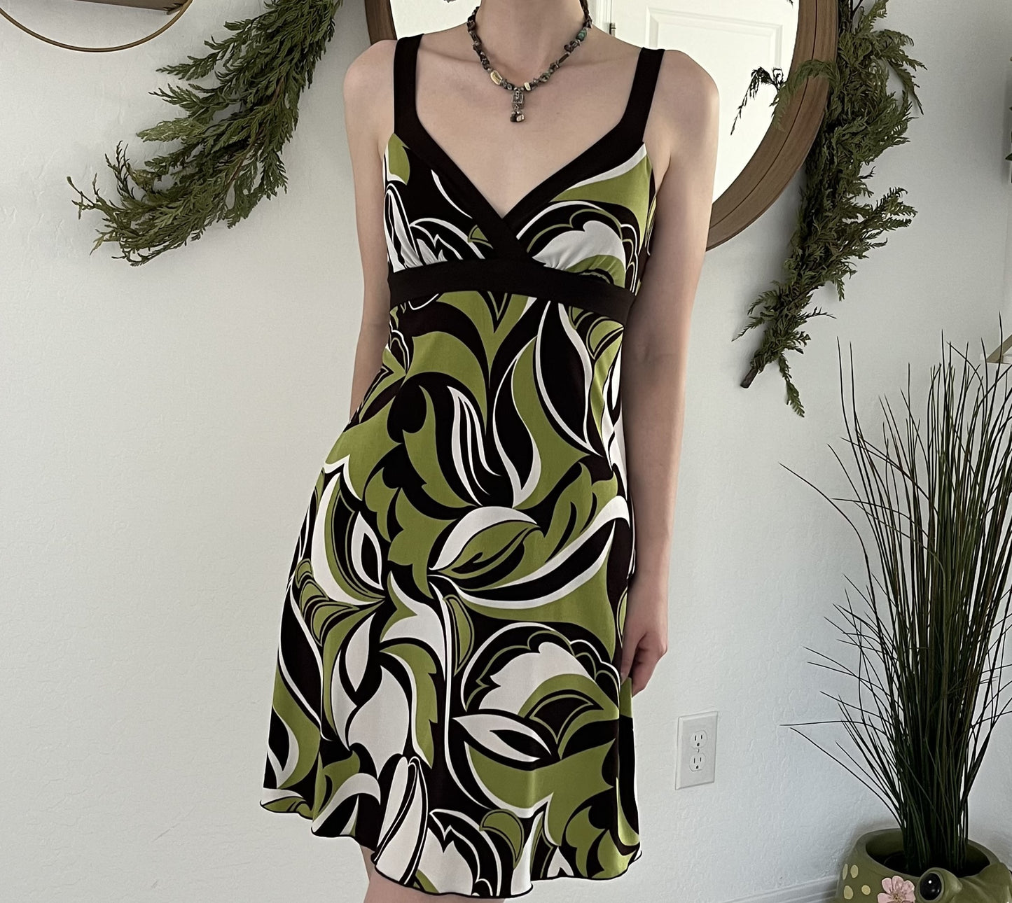 Olive Grove Y2K Dress