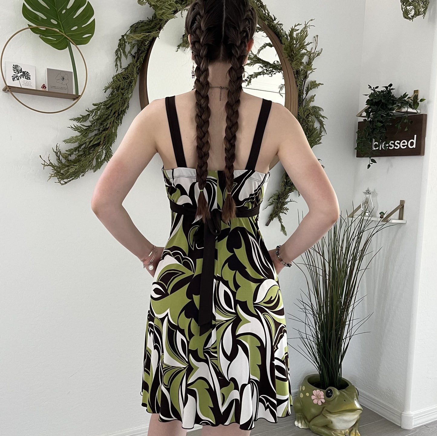 Olive Grove Y2K Dress