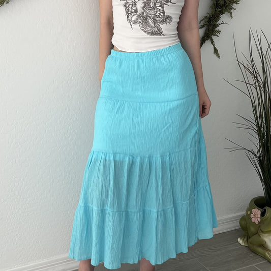 Mermaid's Melody Midi Skirt