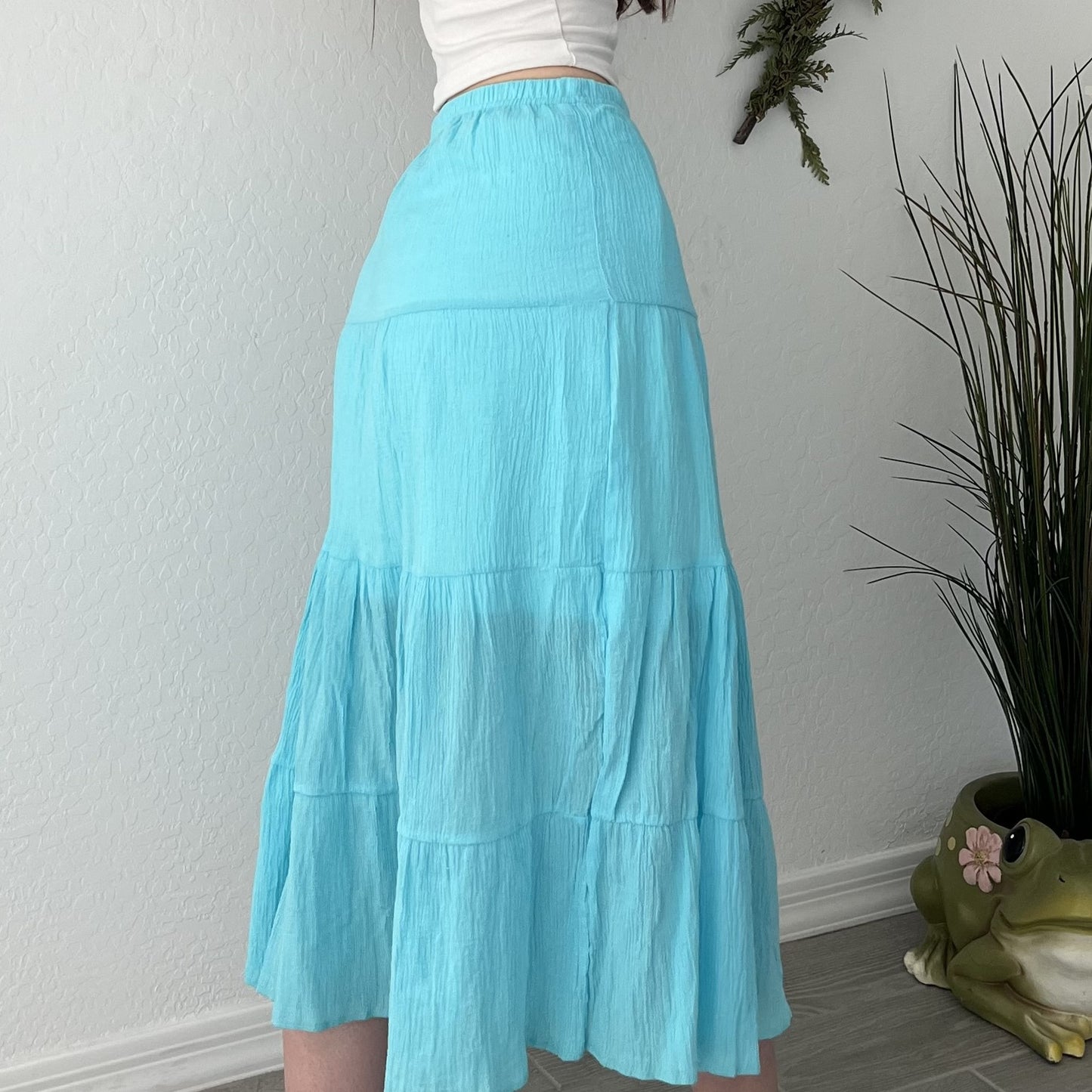 Mermaid's Melody Midi Skirt