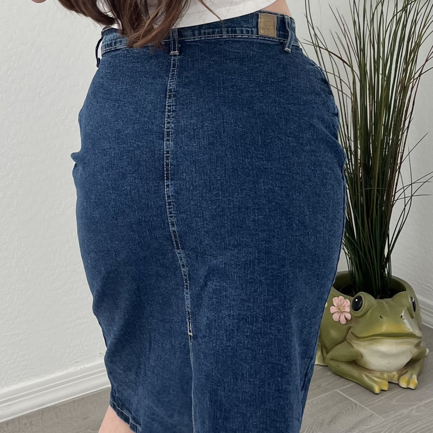 Classic Vintage Denim Skirt