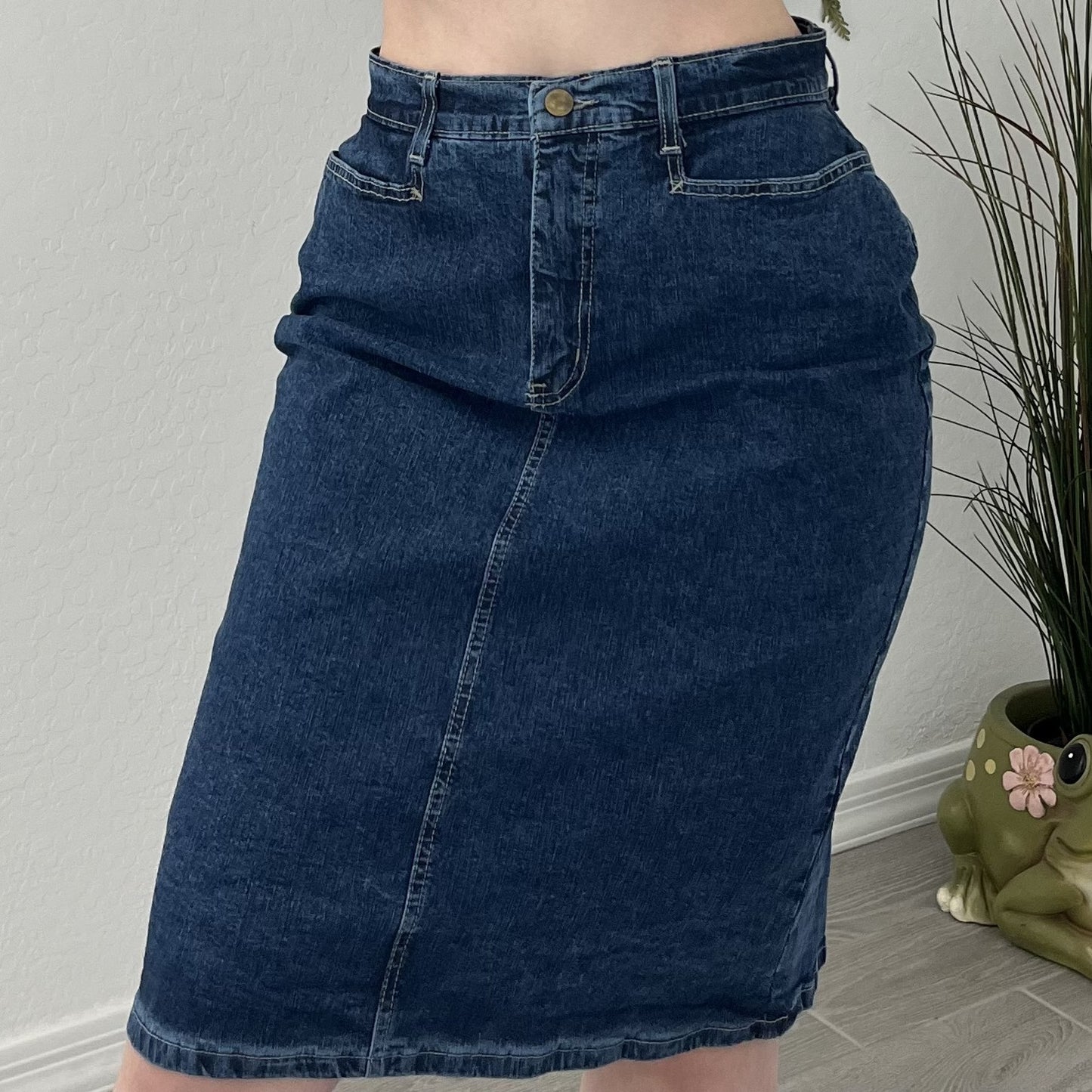 Classic Vintage Denim Skirt