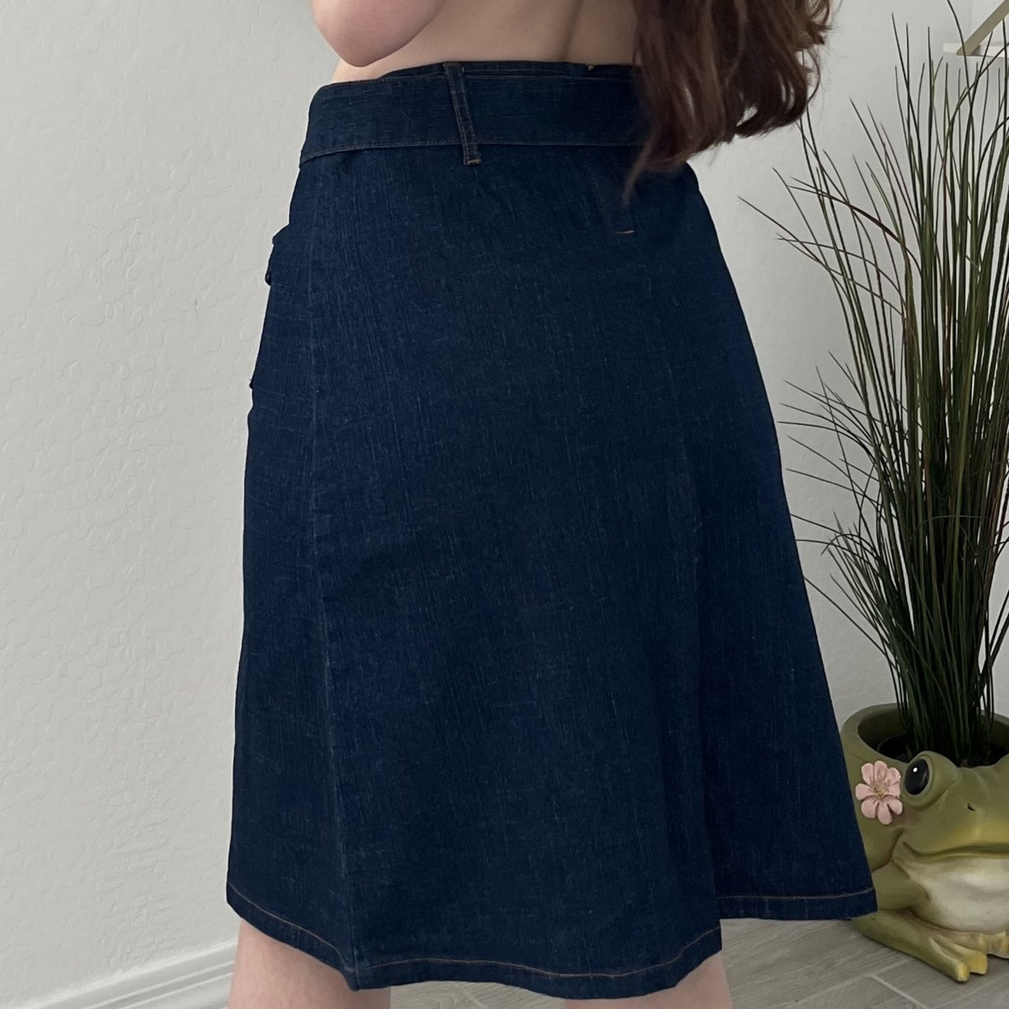 Flattering Y2K Denim Skirt