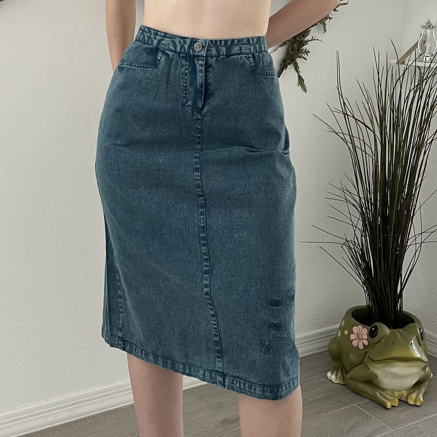 Retro Midi Skirt