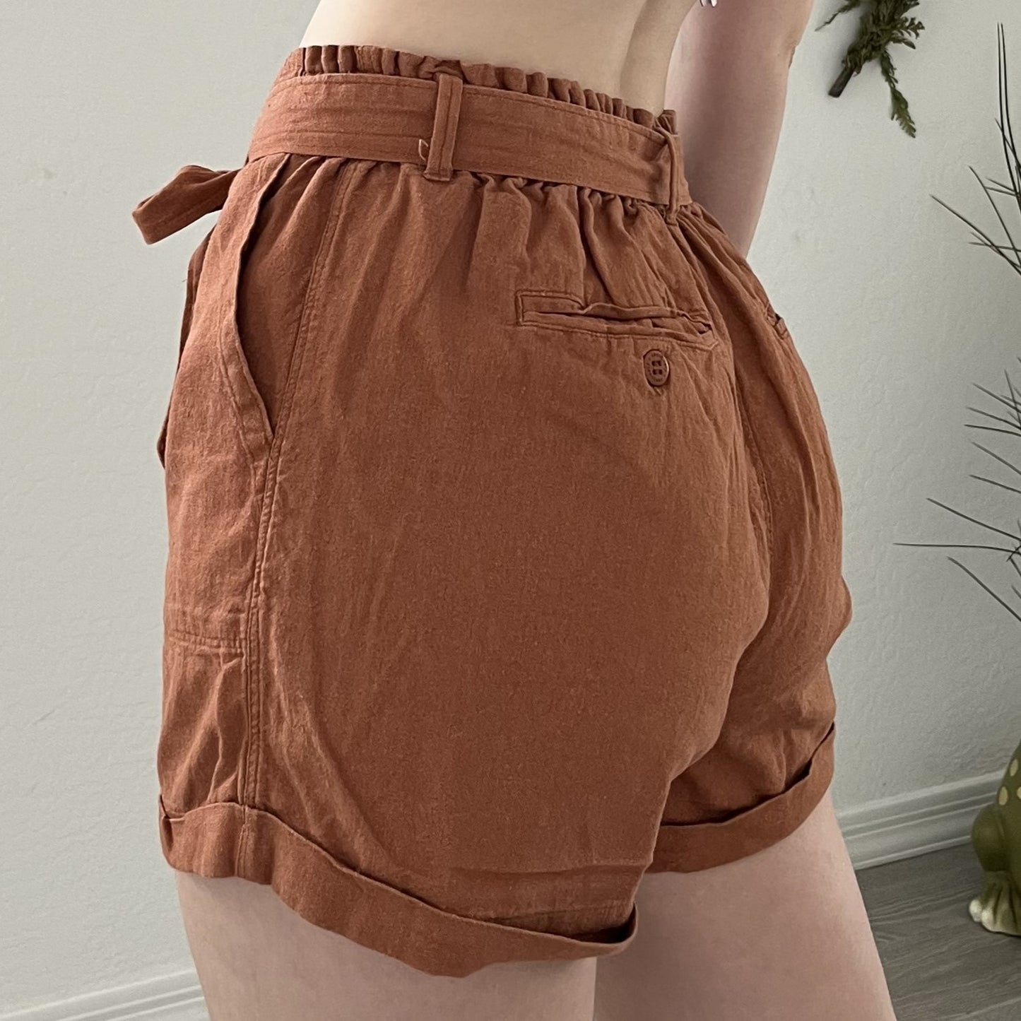 Granola Girl Linen Shorts