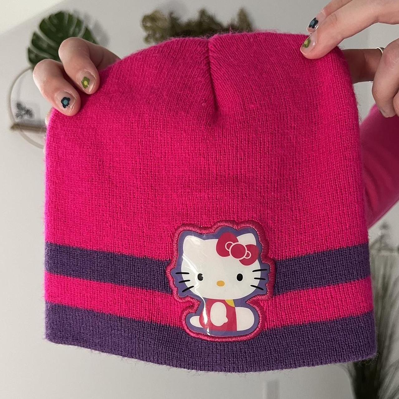 Y2K Pop Princess Hello Kitty Beanie