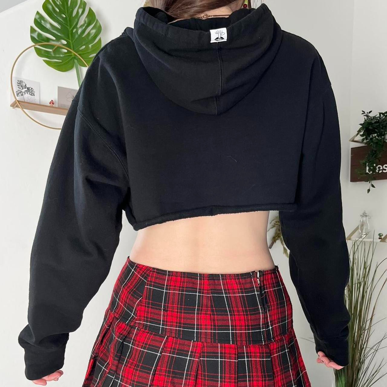 Playful Desire Crop Hoodie