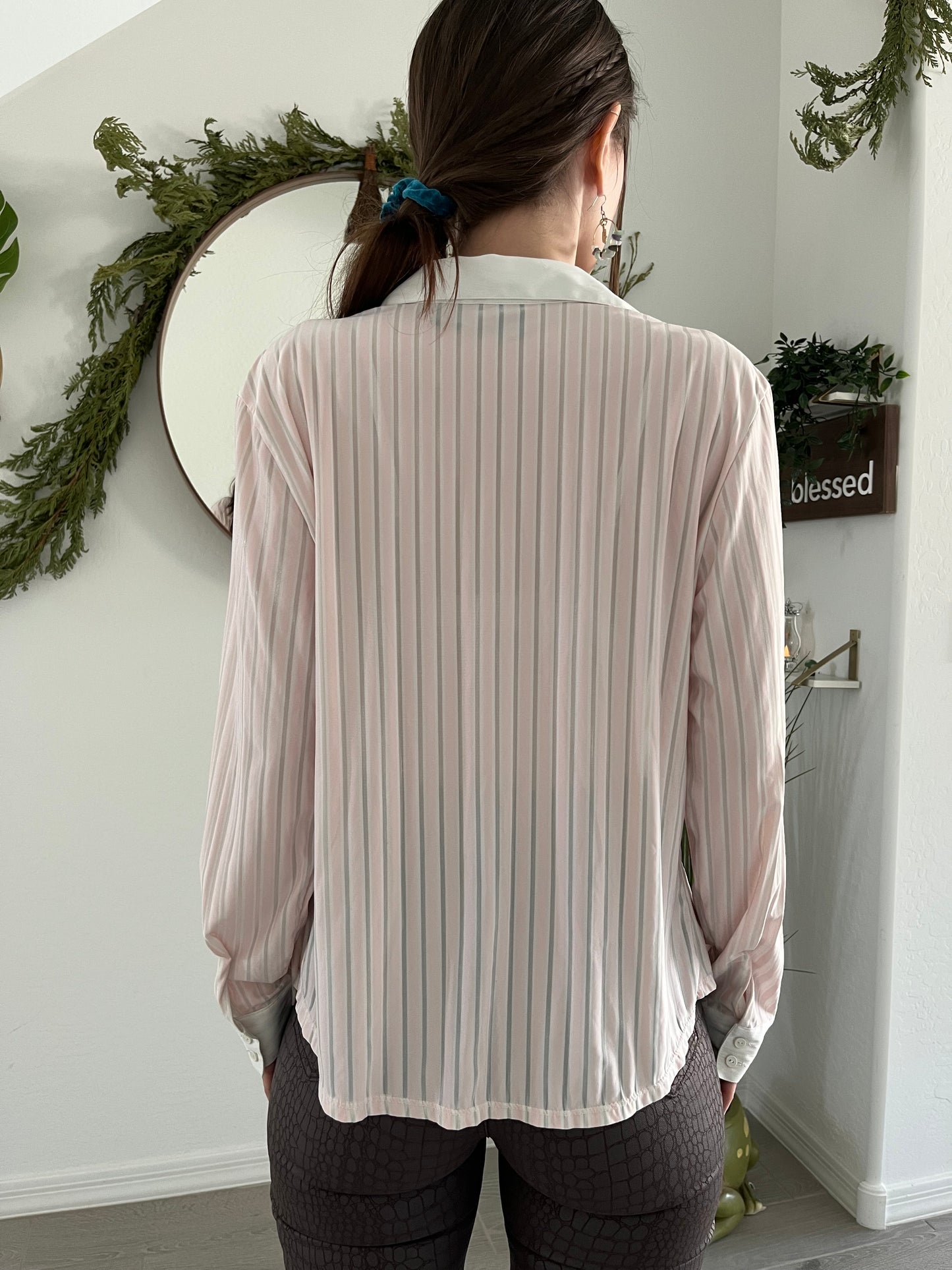 Striped Pastel Blouse