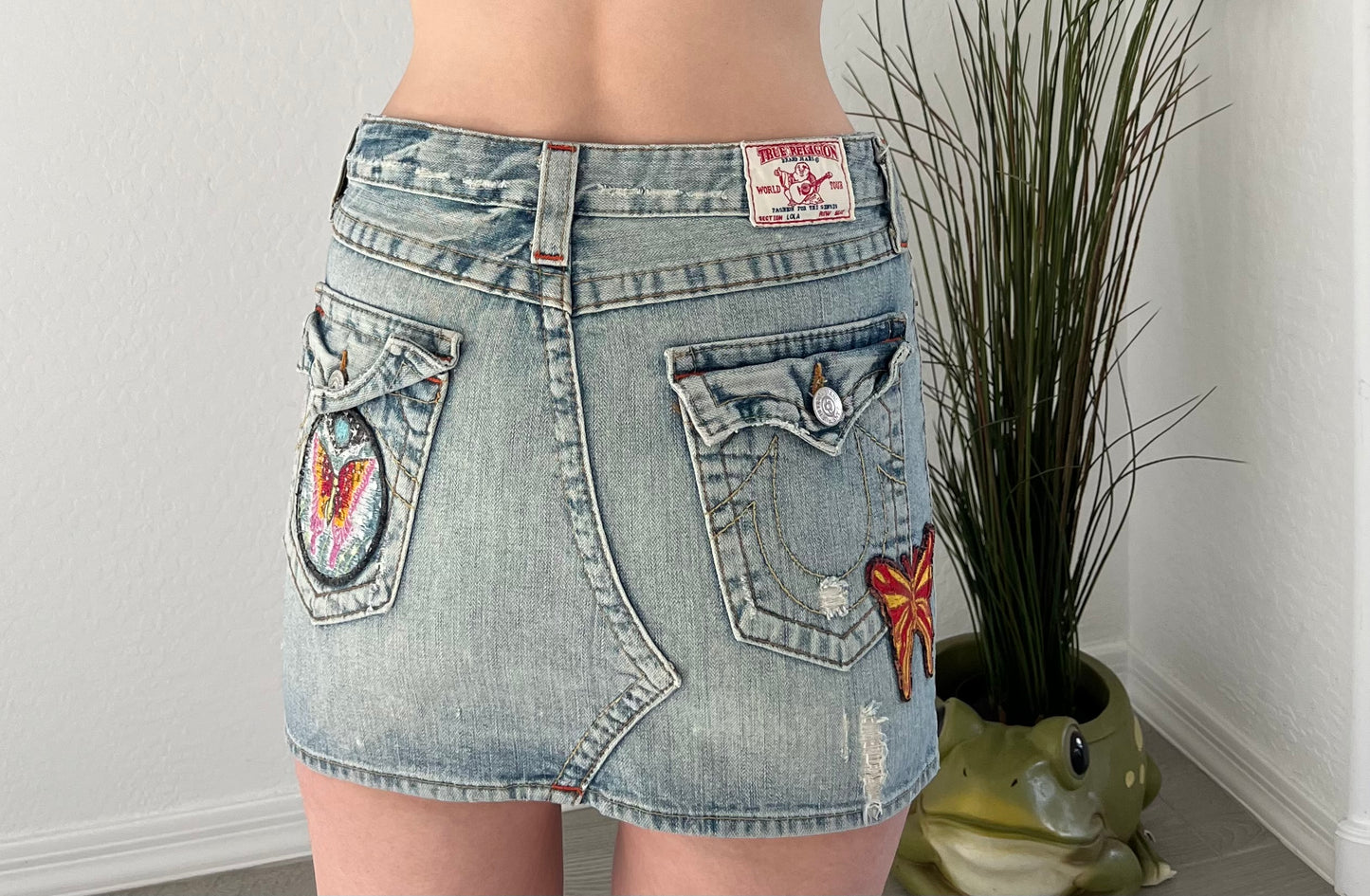 Vintage Jean Skirt