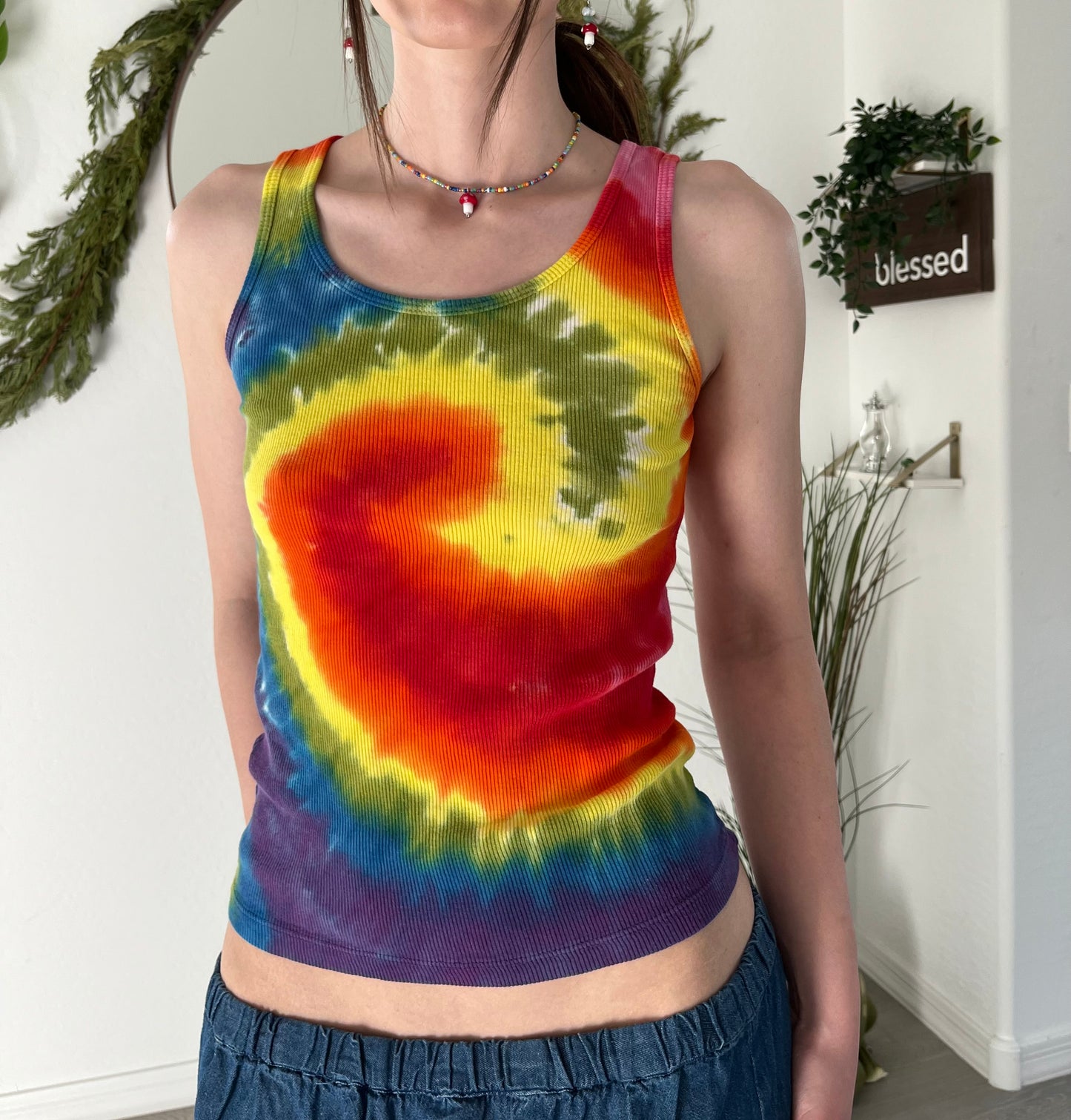 Vibrant Tie-Dye Tank