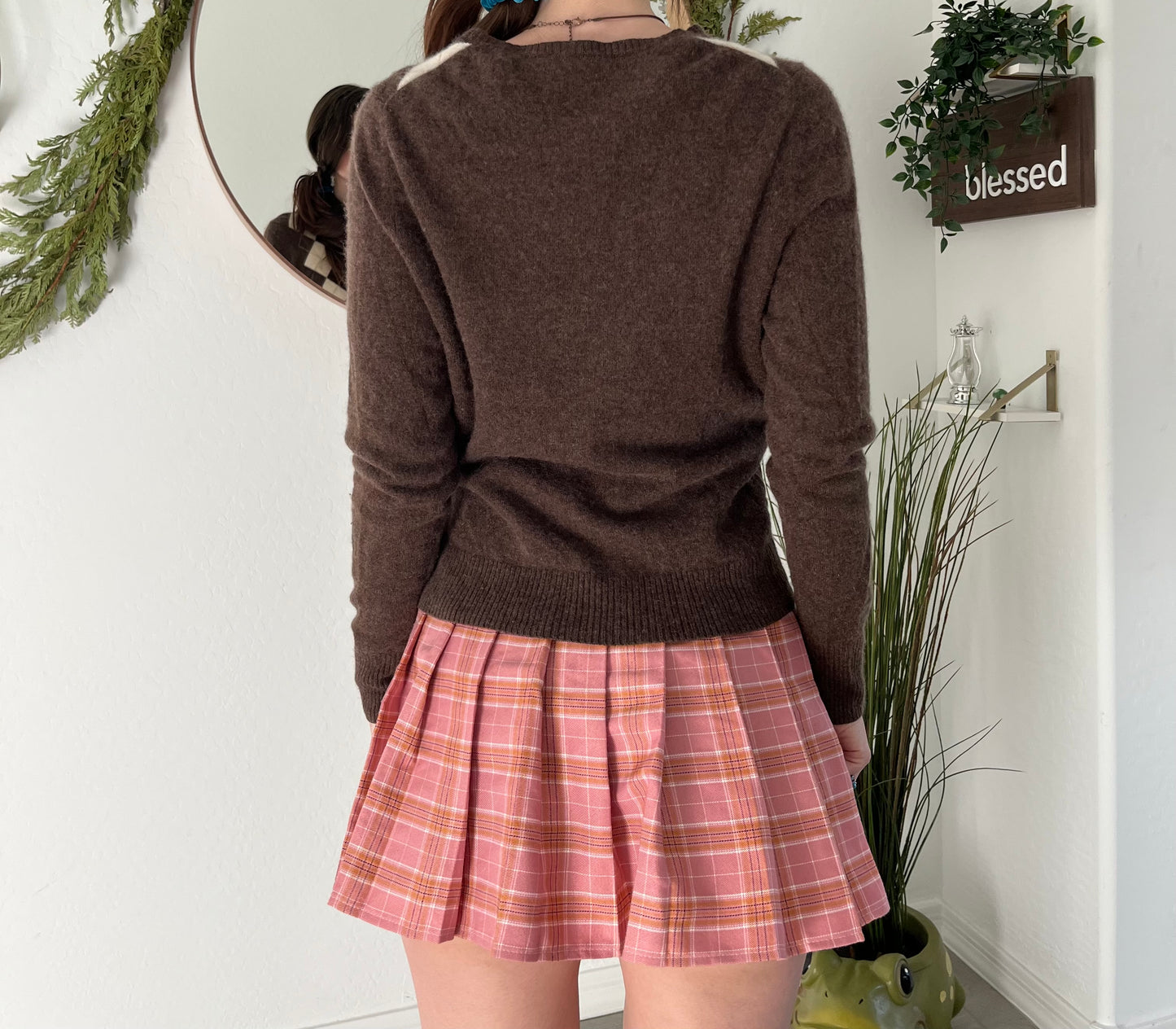 Argyle Cashmere Sweater