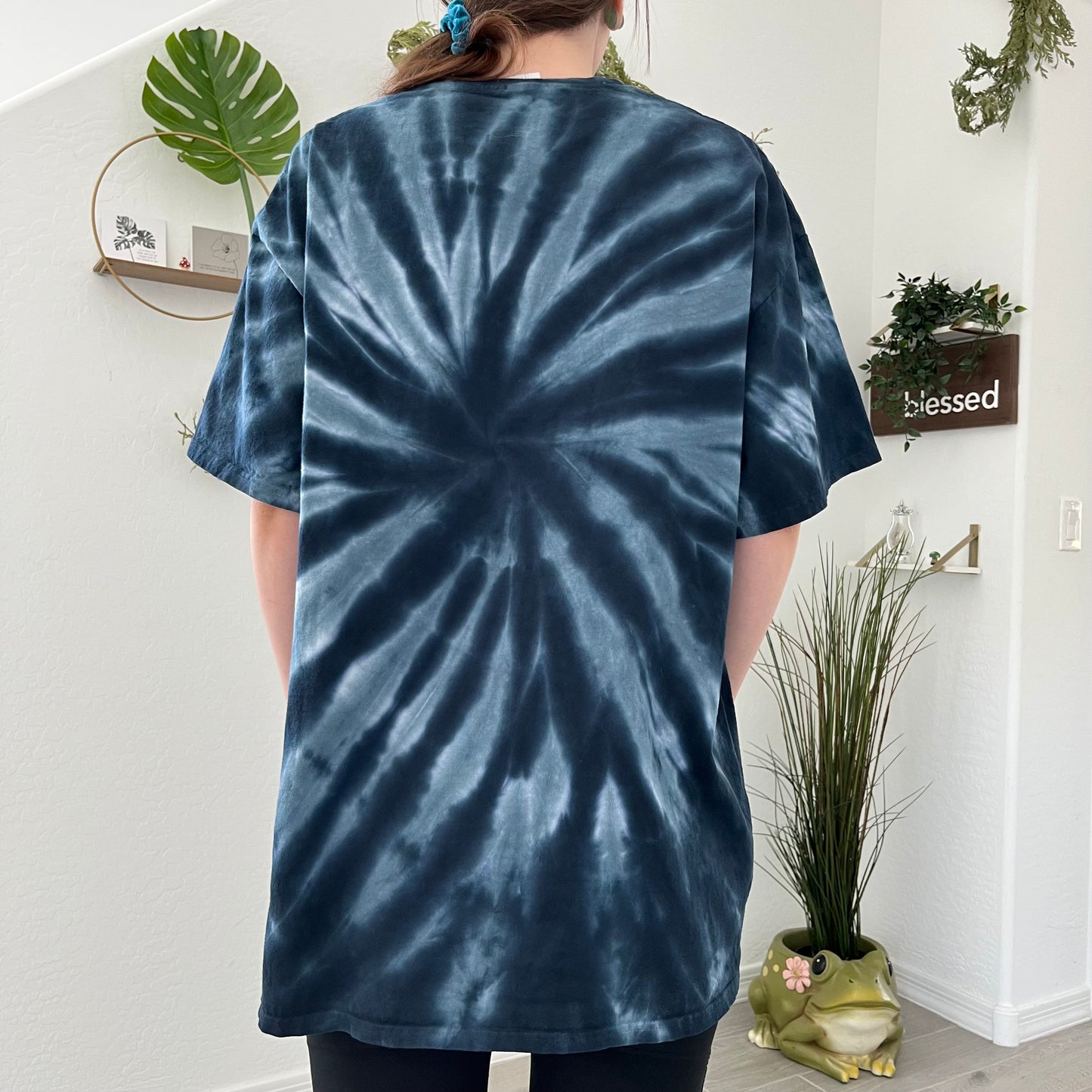 Blue Tie-Dye Shirt