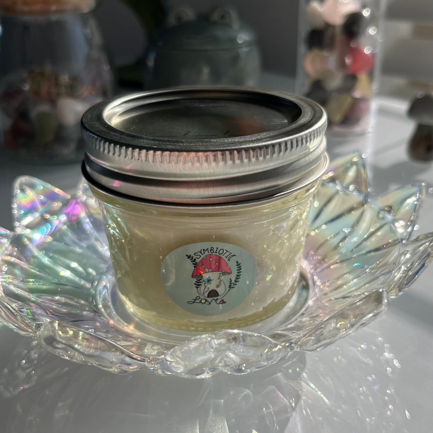 Hand-Poured Soy Wax Vanilla Candle