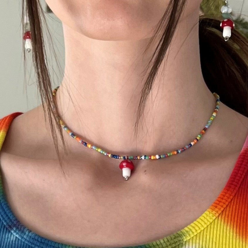 Multicolor MushBoi Necklace