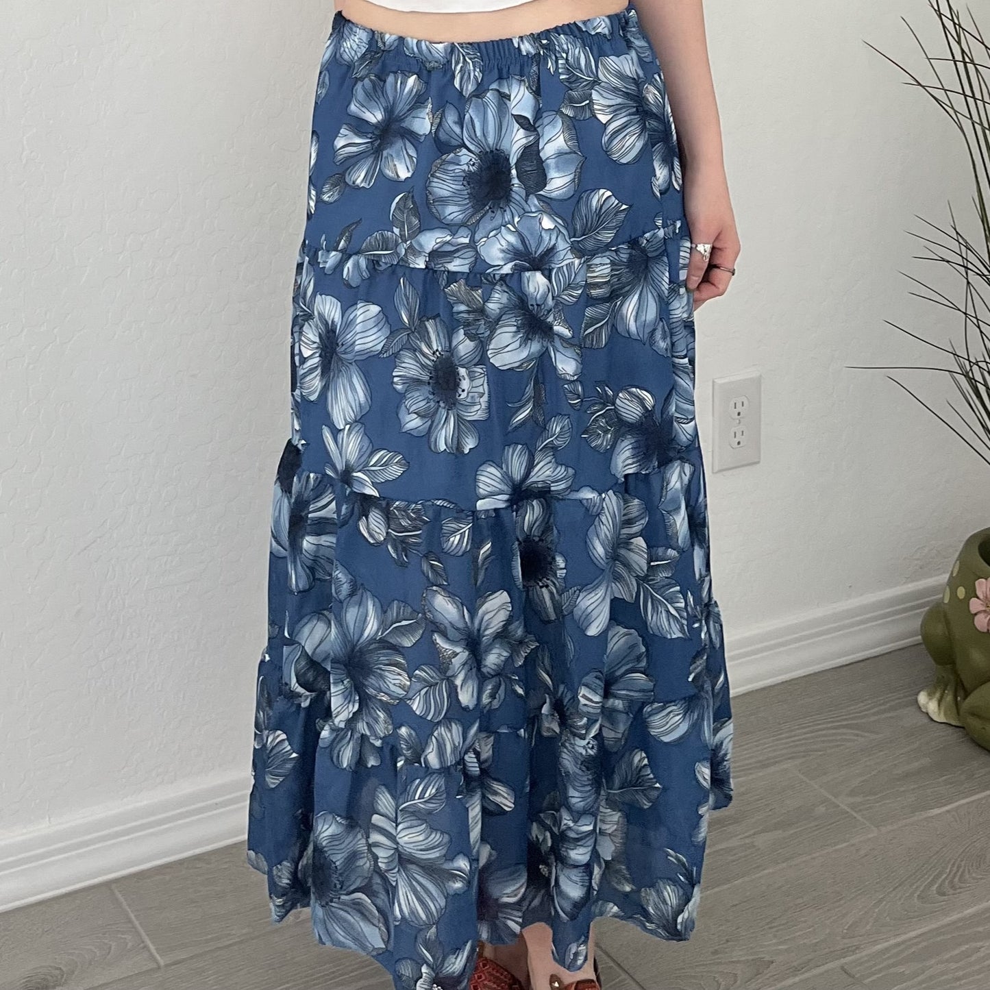 Blue Blossom Skirt